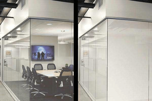 glass film in office